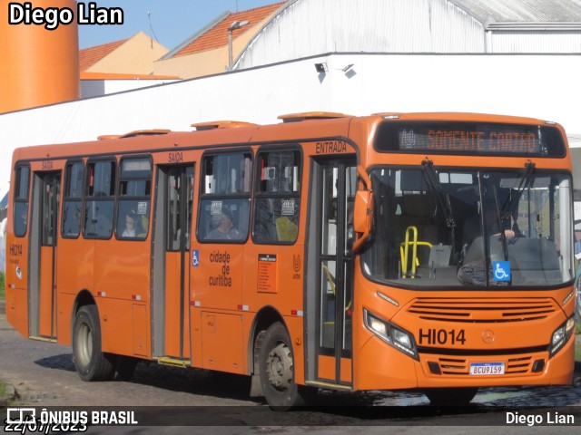 Auto Viação Redentor HI014 na cidade de Curitiba, Paraná, Brasil, por Diego Lian. Número da foto: #11654756.