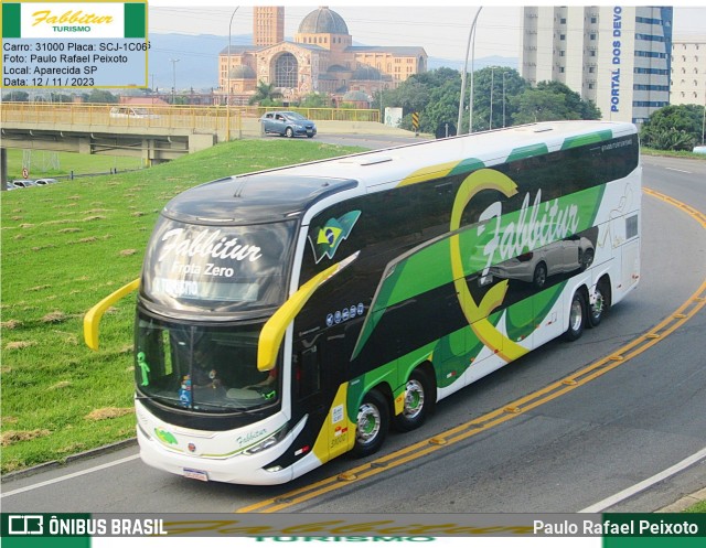 Fabbitur Transporte e Turismo 31000 na cidade de Aparecida, São Paulo, Brasil, por Paulo Rafael Peixoto. Número da foto: #11654674.