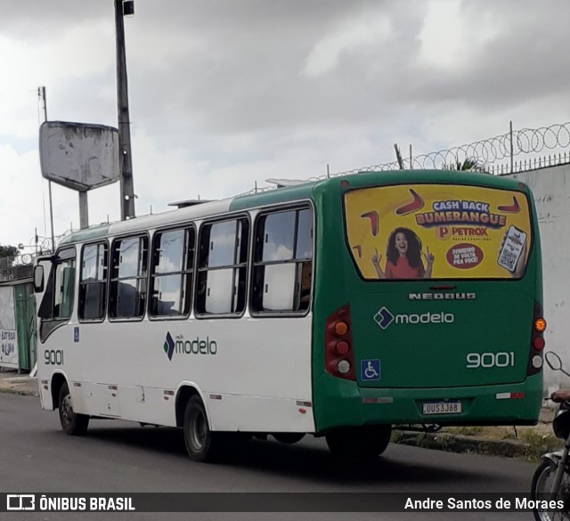 Viação Modelo 9001 na cidade de Aracaju, Sergipe, Brasil, por Andre Santos de Moraes. Número da foto: #11654502.