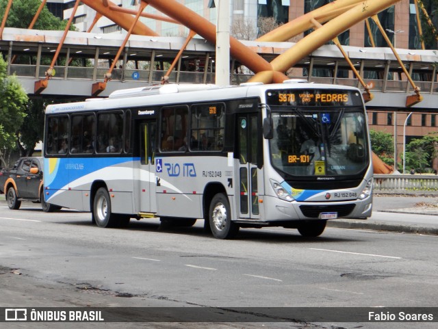 Rio Ita RJ 152.048 na cidade de Rio de Janeiro, Rio de Janeiro, Brasil, por Fabio Soares. Número da foto: #11653909.