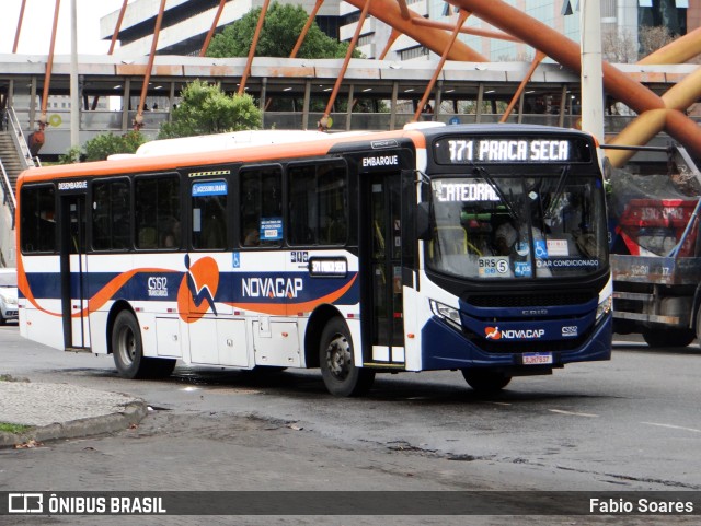 Viação Novacap C51512 na cidade de Rio de Janeiro, Rio de Janeiro, Brasil, por Fabio Soares. Número da foto: #11653699.