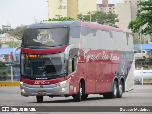 Expresso São Luiz 7890 na cidade de Goiânia, Goiás, Brasil, por Glauber Medeiros. Número da foto: #11656471.