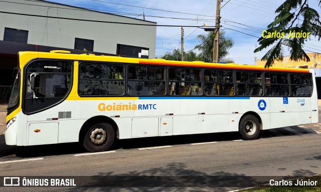 HP Transportes Coletivos 20448 na cidade de Goiânia, Goiás, Brasil, por Carlos Júnior. Número da foto: #11656710.