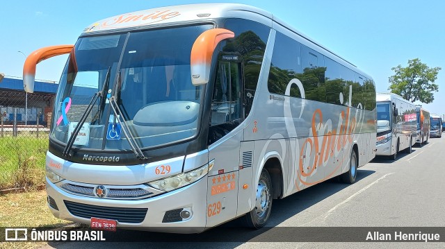 Smile Transportes e Turismo 629 na cidade de Paulínia, São Paulo, Brasil, por Allan Henrique. ID da foto: 11655837.