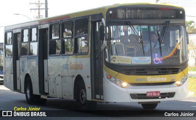 HP Transportes Coletivos 20551 na cidade de Aparecida de Goiânia, Goiás, Brasil, por Carlos Júnior. ID da foto: 11656123.