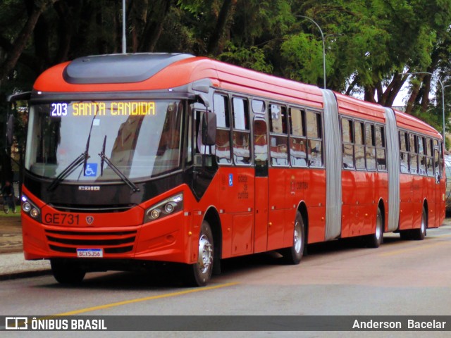 Viação Cidade Sorriso GE731 na cidade de Curitiba, Paraná, Brasil, por Anderson  Bacelar. ID da foto: 11657268.