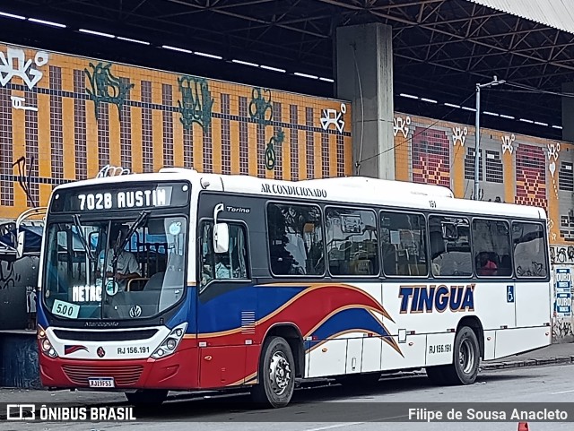 Transportadora Tinguá RJ 156.191 na cidade de Rio de Janeiro, Rio de Janeiro, Brasil, por Filipe de Sousa Anacleto. Número da foto: #11657769.