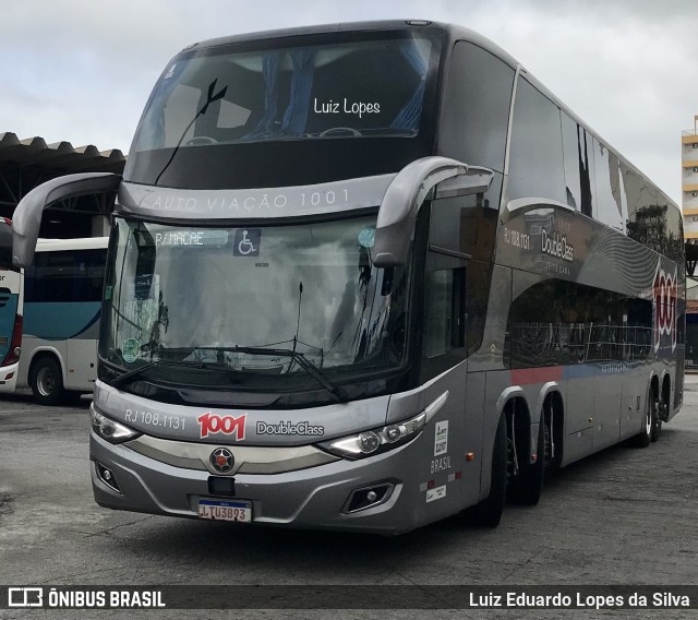 Auto Viação 1001 RJ 108.1131 na cidade de Macaé, Rio de Janeiro, Brasil, por Luiz Eduardo Lopes da Silva. Número da foto: #11658043.