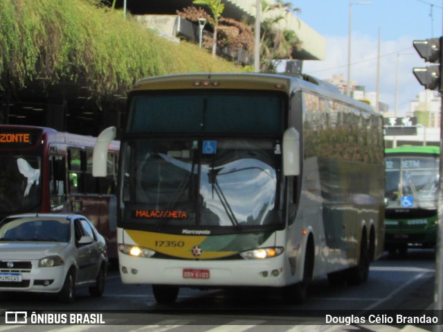 Empresa Gontijo de Transportes 17350 na cidade de Belo Horizonte, Minas Gerais, Brasil, por Douglas Célio Brandao. ID da foto: 11659659.