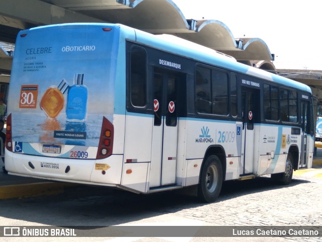 Maraponga Transportes 26009 na cidade de Fortaleza, Ceará, Brasil, por Lucas Caetano. Número da foto: #11658342.