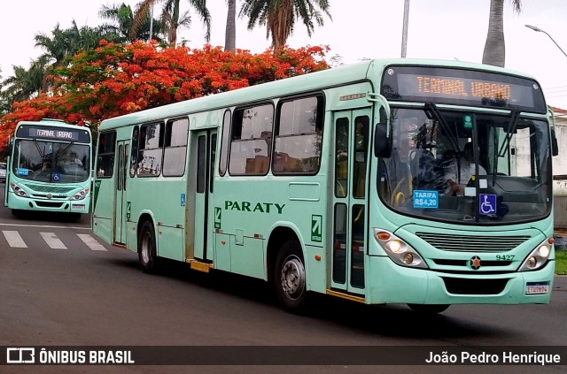 Viação Paraty 9427 na cidade de Jaú, São Paulo, Brasil, por João Pedro Henrique. Número da foto: #11658183.