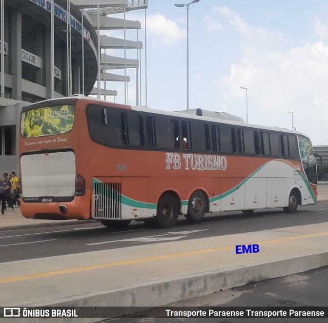 FB Turismo 20300 na cidade de Belém, Pará, Brasil, por Transporte Paraense Transporte Paraense. ID da foto: 11659606.