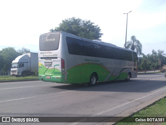 Turin Transportes 12000 na cidade de Ipatinga, Minas Gerais, Brasil, por Celso ROTA381. Número da foto: #11659761.