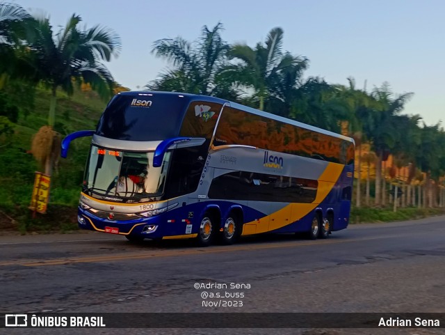 Ilson Turismo 1800 na cidade de São Domingos do Prata, Minas Gerais, Brasil, por Adrian Sena. Número da foto: #11658332.