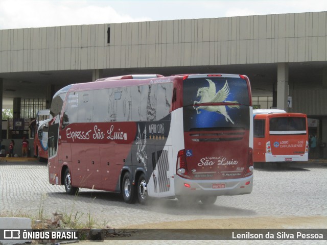 Expresso São Luiz 8040 na cidade de Caruaru, Pernambuco, Brasil, por Lenilson da Silva Pessoa. Número da foto: #11660157.