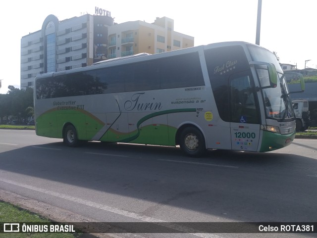 Turin Transportes 12000 na cidade de Ipatinga, Minas Gerais, Brasil, por Celso ROTA381. ID da foto: 11659743.