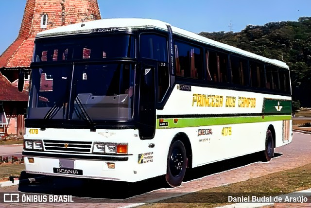 Expresso Princesa dos Campos 4178 na cidade de Joinville, Santa Catarina, Brasil, por Daniel Budal de Araújo. Número da foto: #11658308.