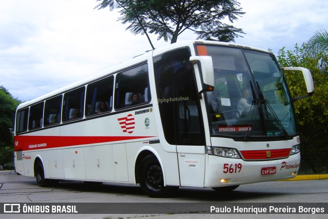 Empresa de Ônibus Pássaro Marron 5619 na cidade de São Paulo, São Paulo, Brasil, por Paulo Henrique Pereira Borges. Número da foto: #11659855.