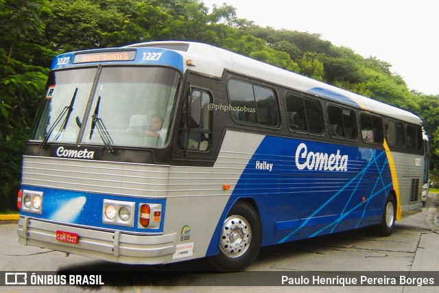 Viação Cometa 1227 na cidade de São Paulo, São Paulo, Brasil, por Paulo Henrique Pereira Borges. ID da foto: 11659838.