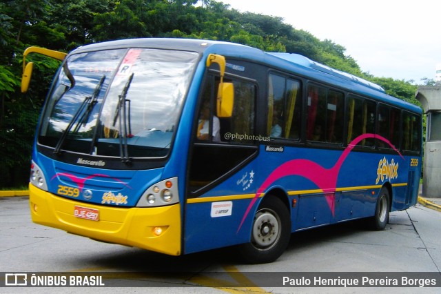 Rápido Expresso Fênix Viação 2559 na cidade de São Paulo, São Paulo, Brasil, por Paulo Henrique Pereira Borges. Número da foto: #11659861.