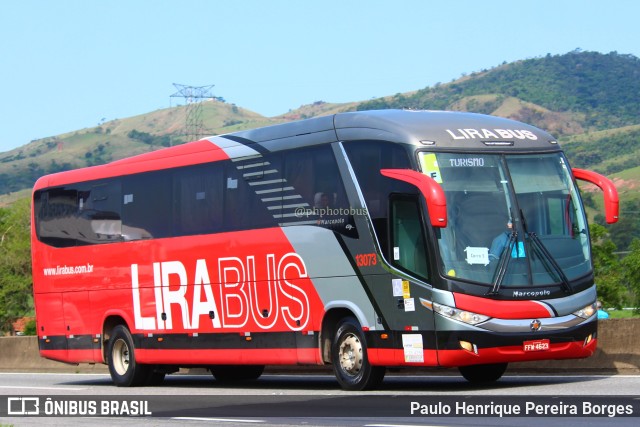 Lirabus 13073 na cidade de Roseira, São Paulo, Brasil, por Paulo Henrique Pereira Borges. Número da foto: #11659740.