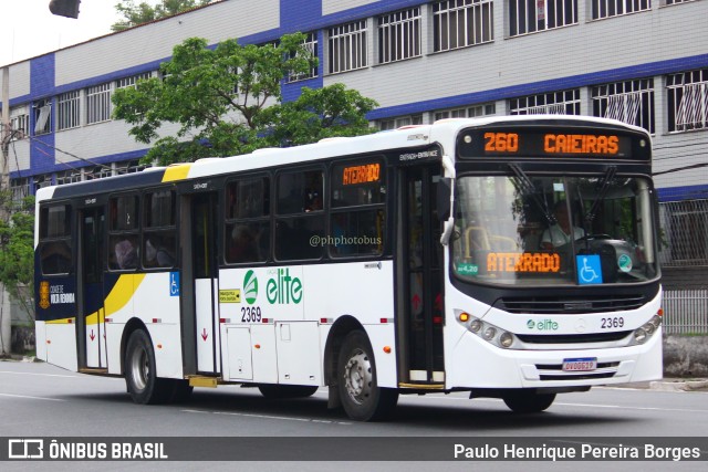 Viação Elite 2369 na cidade de Volta Redonda, Rio de Janeiro, Brasil, por Paulo Henrique Pereira Borges. Número da foto: #11662036.