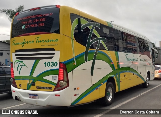 Transferro Turismo 1030 na cidade de Cariacica, Espírito Santo, Brasil, por Everton Costa Goltara. ID da foto: 11662227.