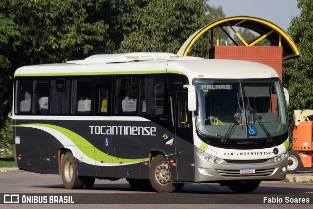 Tocantinense Transportes e Turismo 22110 na cidade de Palmas, Tocantins, Brasil, por Fabio Soares. ID da foto: 11661048.