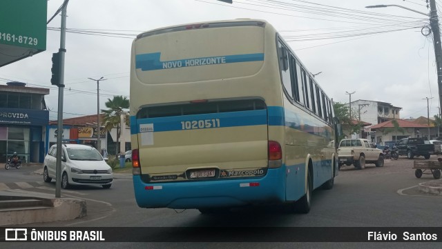 Viação Novo Horizonte 1020511 na cidade de Barra da Estiva, Bahia, Brasil, por Flávio  Santos. Número da foto: #11661965.