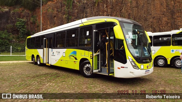 Itajaí Transportes Coletivos 2077 na cidade de Campinas, São Paulo, Brasil, por Roberto Teixeira. ID da foto: 11661426.