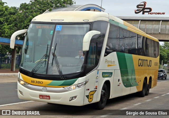 Empresa Gontijo de Transportes 18380 na cidade de Campinas, São Paulo, Brasil, por Sérgio de Sousa Elias. ID da foto: 11662217.