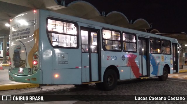 Aliança Transportes Urbanos 21240 na cidade de Fortaleza, Ceará, Brasil, por Lucas Caetano. Número da foto: #11662577.