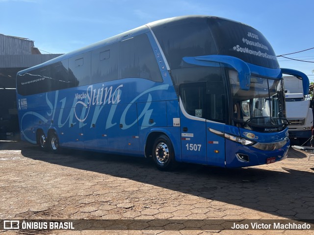 Viação Juína 1507 na cidade de Juína, Mato Grosso, Brasil, por Joao Victor Machhado. Número da foto: #11661844.