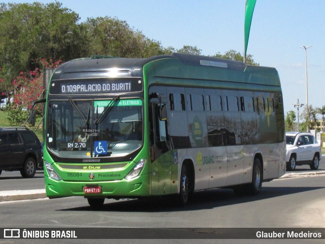 Viação Piracicabana Distrito Federal 116084 na cidade de Brasília, Distrito Federal, Brasil, por Glauber Medeiros. ID da foto: 11594422.