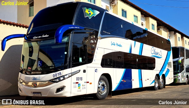 Classe A Viagem e Turismo 0018 na cidade de Caldas Novas, Goiás, Brasil, por Carlos Júnior. ID da foto: 11593453.