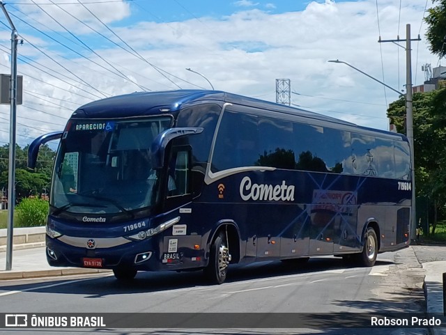 Viação Cometa 719604 na cidade de São José dos Campos, São Paulo, Brasil, por Robson Prado. Número da foto: #11593180.
