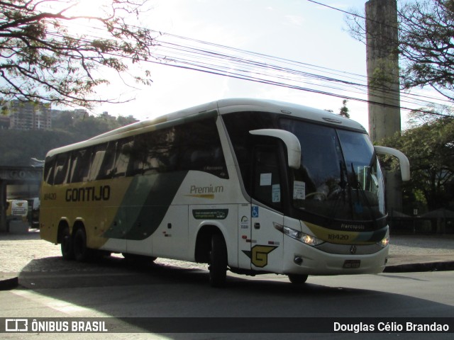 Empresa Gontijo de Transportes 18420 na cidade de Belo Horizonte, Minas Gerais, Brasil, por Douglas Célio Brandao. ID da foto: 11593003.