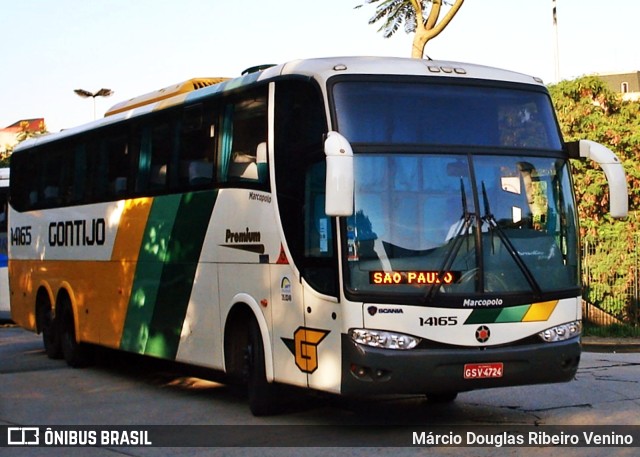 Empresa Gontijo de Transportes 14165 na cidade de São Paulo, São Paulo, Brasil, por Márcio Douglas Ribeiro Venino. ID da foto: 11594430.