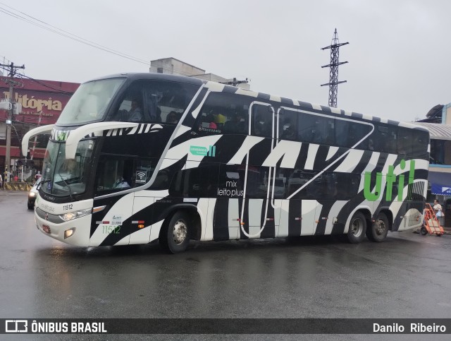 UTIL - União Transporte Interestadual de Luxo 11512 na cidade de Barra do Piraí, Rio de Janeiro, Brasil, por Danilo  Ribeiro. ID da foto: 11592209.