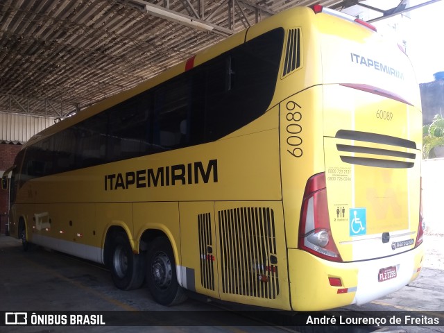 Viação Itapemirim 60089 na cidade de Ipatinga, Minas Gerais, Brasil, por André Lourenço de Freitas. ID da foto: 11594847.