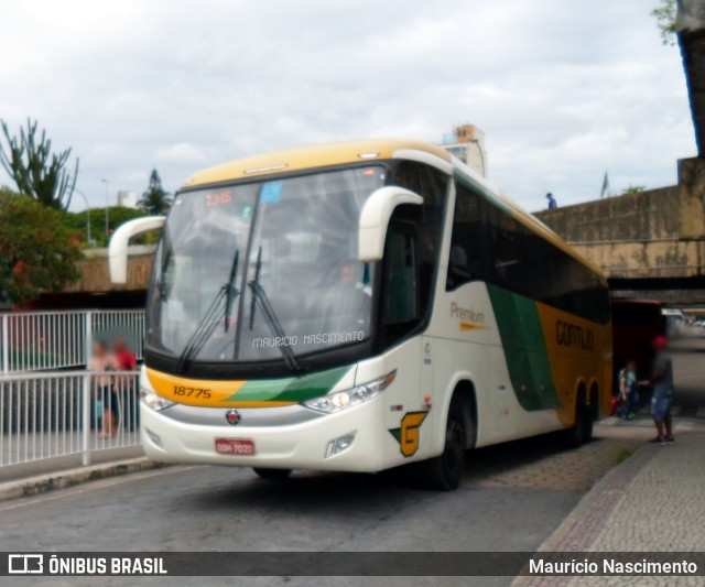 Empresa Gontijo de Transportes 18775 na cidade de Belo Horizonte, Minas Gerais, Brasil, por Maurício Nascimento. ID da foto: 11593945.