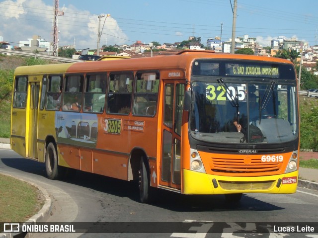Viação Santa Edwiges 69619 na cidade de Contagem, Minas Gerais, Brasil, por Lucas Leite. Número da foto: #11593387.