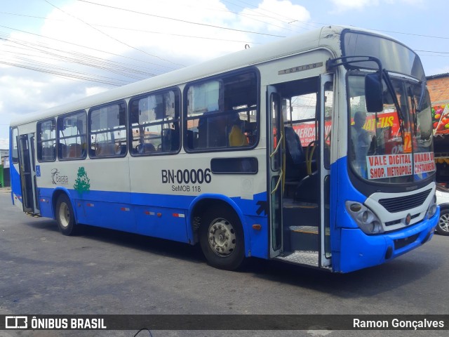 Transportes Barata BN-00006 na cidade de Marituba, Pará, Brasil, por Ramon Gonçalves. ID da foto: 11592217.