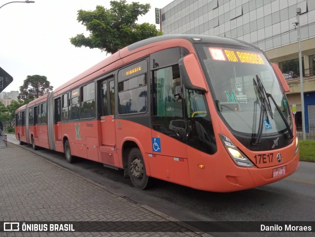 Expresso Azul 17E17 na cidade de Curitiba, Paraná, Brasil, por Danilo Moraes. Número da foto: #11592815.