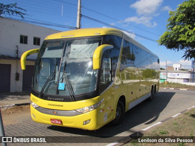 Viação Itapemirim 60017 na cidade de Caruaru, Pernambuco, Brasil, por Lenilson da Silva Pessoa. ID da foto: 11593845.