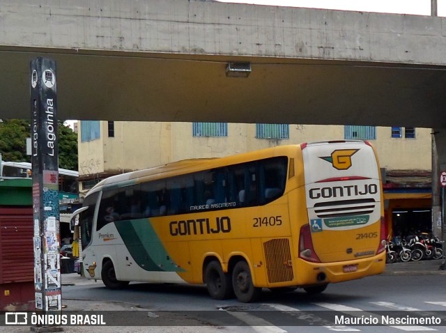 Empresa Gontijo de Transportes 21405 na cidade de Belo Horizonte, Minas Gerais, Brasil, por Maurício Nascimento. Número da foto: #11594019.