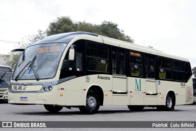 Araucária Transportes Coletivos 19L46 na cidade de Araucária, Paraná, Brasil, por Patrick  Luis Aifeld. ID da foto: 11594512.