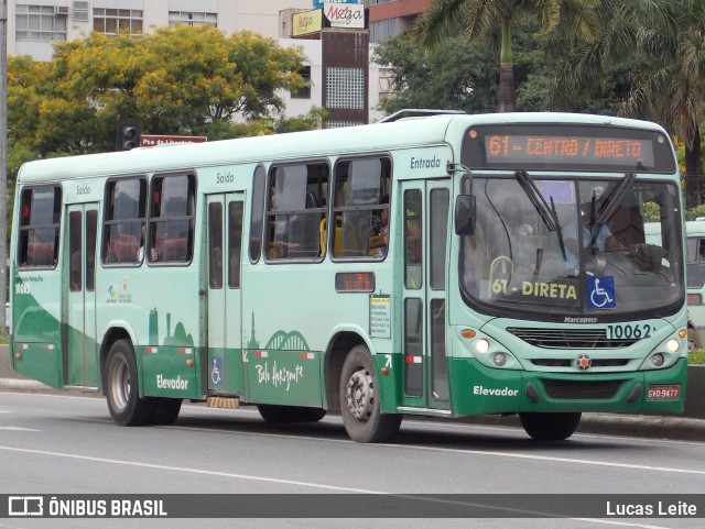 Milênio Transportes 10062 na cidade de Belo Horizonte, Minas Gerais, Brasil, por Lucas Leite. ID da foto: 11593363.