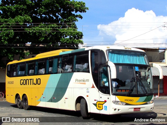 Empresa Gontijo de Transportes 14080 na cidade de Pirapora, Minas Gerais, Brasil, por Andrew Campos. Número da foto: #11594196.