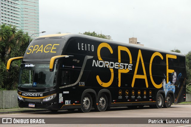 Expresso Nordeste 5705 na cidade de Curitiba, Paraná, Brasil, por Patrick  Luis Aifeld. Número da foto: #11594561.